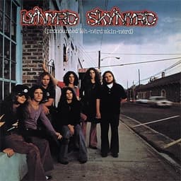 Capa do album Lynyrd Skynyrd (Pronounced Lĕh-nérd Skin-nérd)